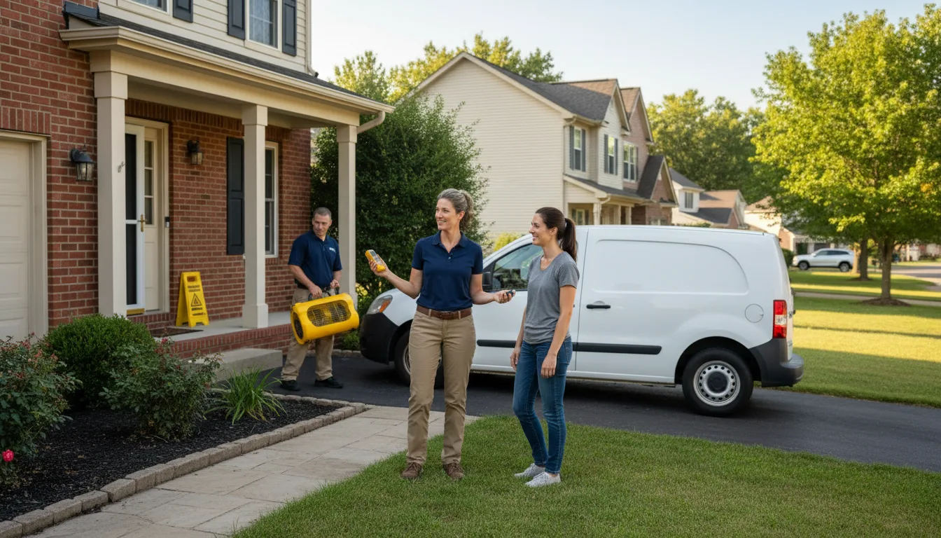 Water restoration image for Fire And Smoke Damage Restoration in Greenville, MO